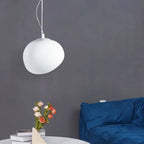Lampada a Sospensione Nordic White Pebble