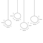 Lampada a sospensione Witte Kiezel