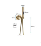 Rubinetto per Doccia Bidet in Ottone Miscelatore Acqua Calda e Fredda Shattaf