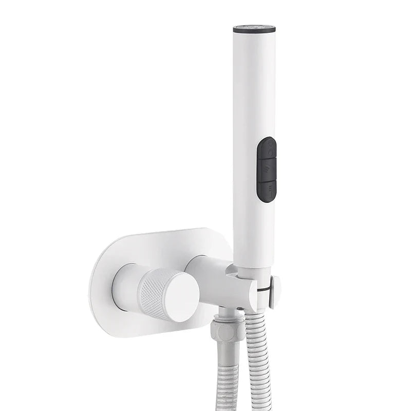Rubinetto per Doccia Bidet in Ottone Miscelatore Acqua Calda e Fredda Shattaf