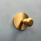 Supporto Decorativo per Asciugamani in Ottone da Muro per Bagno