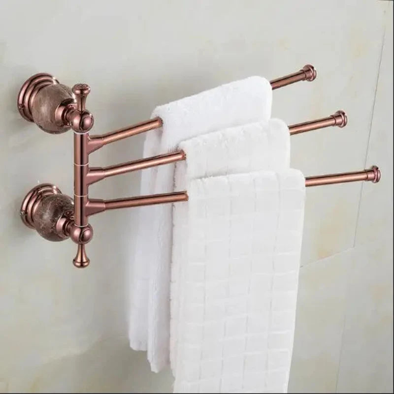 Accessori da Bagno in Ottone Giada Lusso Accessori Doccia Oro Rosa