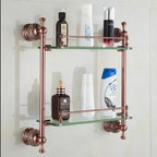Accessori da Bagno in Ottone Giada Lusso Accessori Doccia Oro Rosa