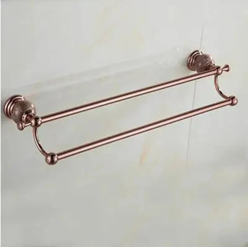 Accessori da Bagno in Ottone Giada Lusso Accessori Doccia Oro Rosa