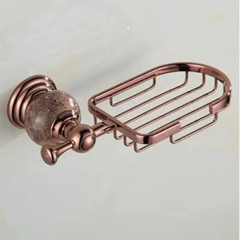 Accessori da Bagno in Ottone Giada Lusso Accessori Doccia Oro Rosa