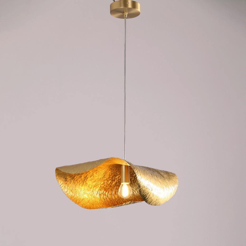 Lampada a sospensione martellata