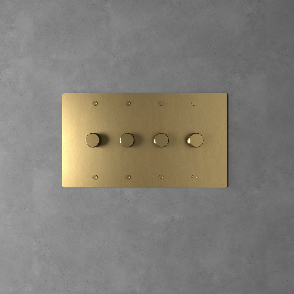 Interruttore Dimmer in Ottone