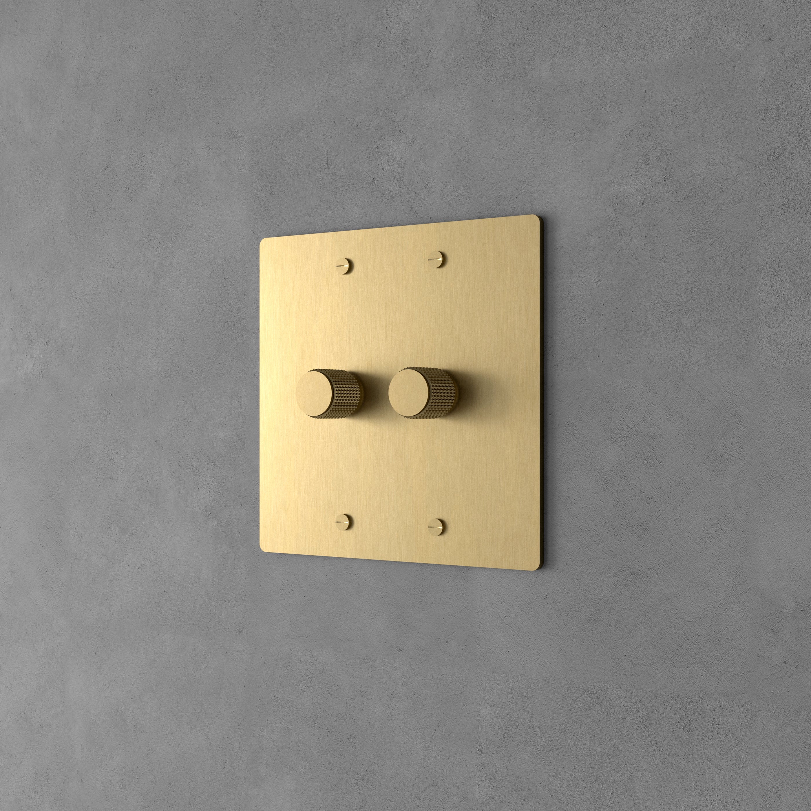 Interruttore Dimmer in Ottone