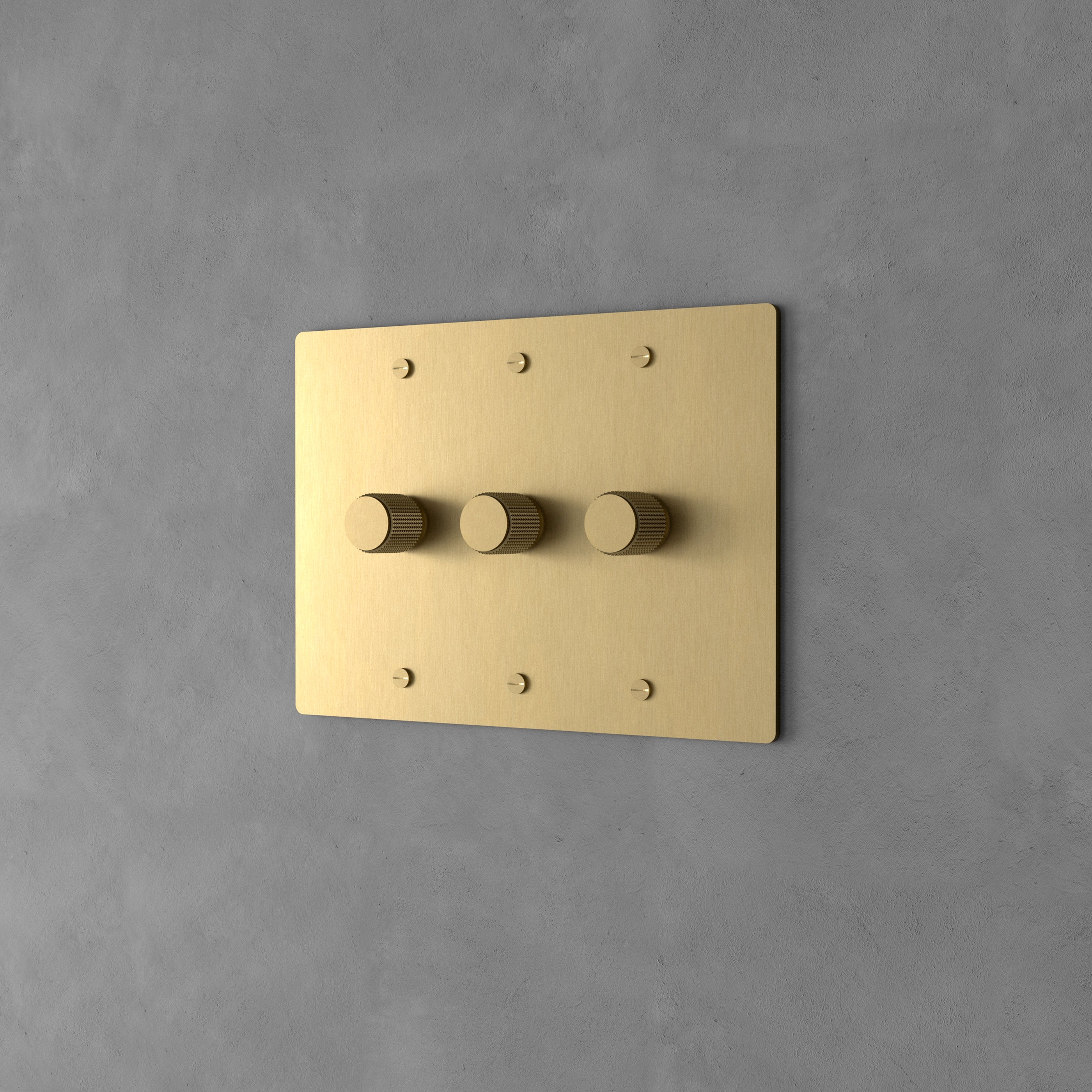 Interruttore Dimmer in Ottone