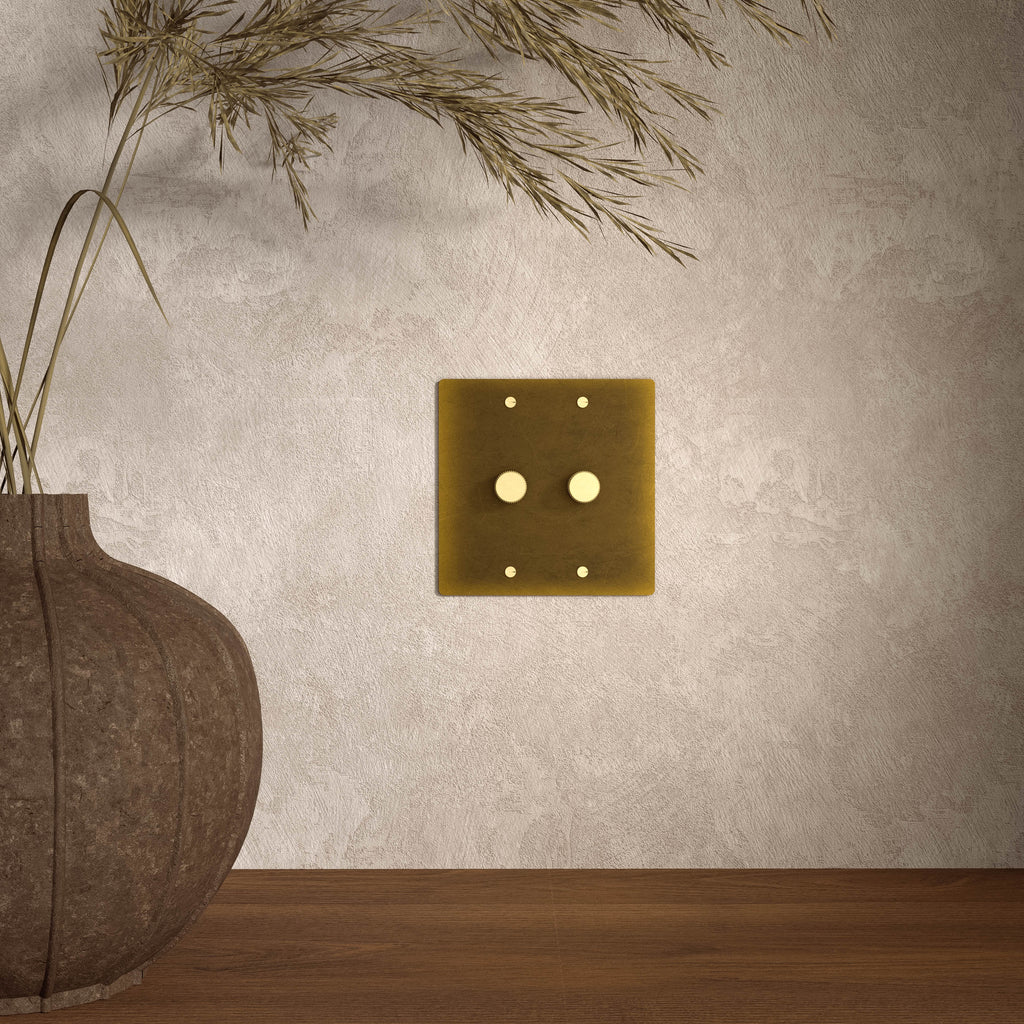 Interruttore Dimmer in Ottone