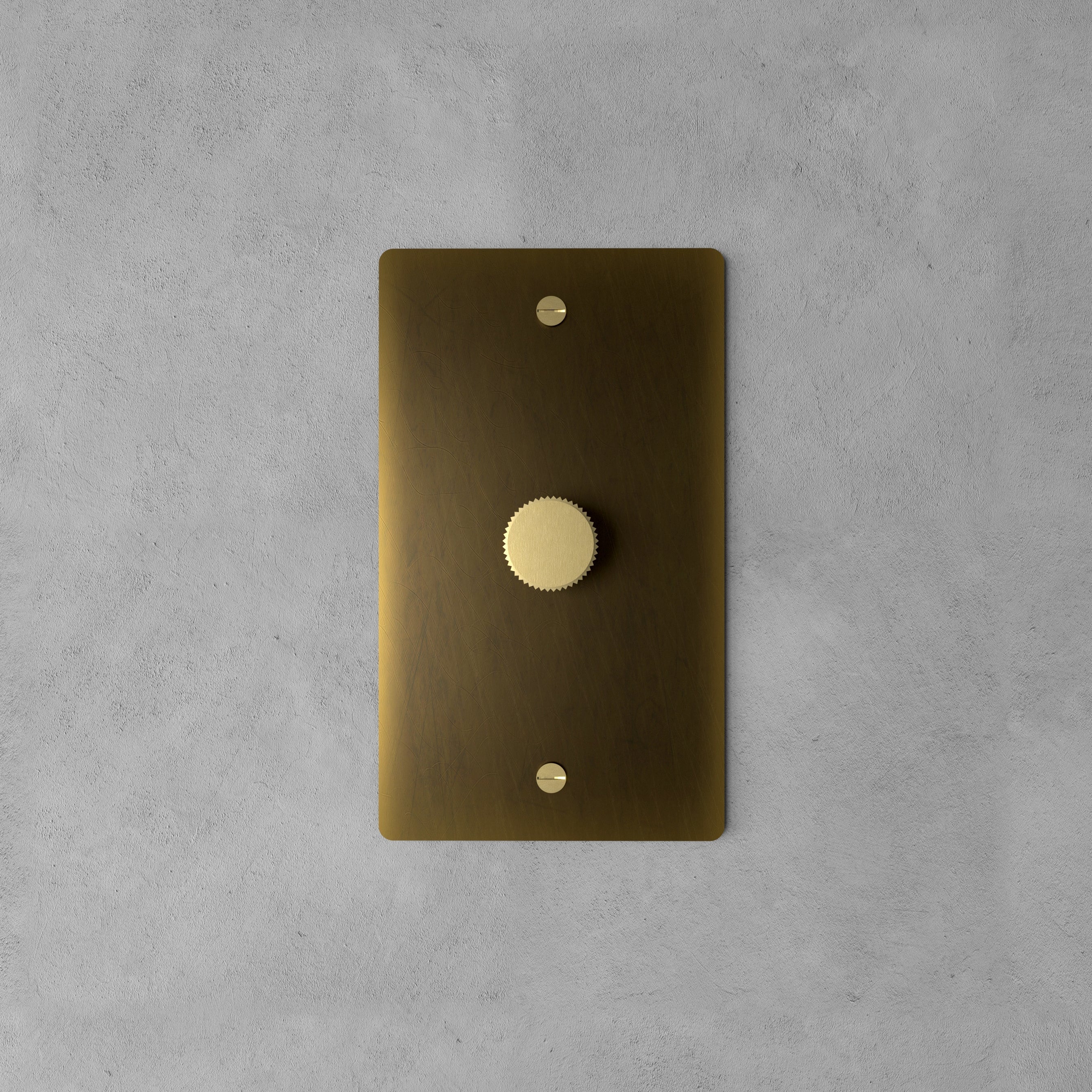 Interruttore Dimmer in Ottone