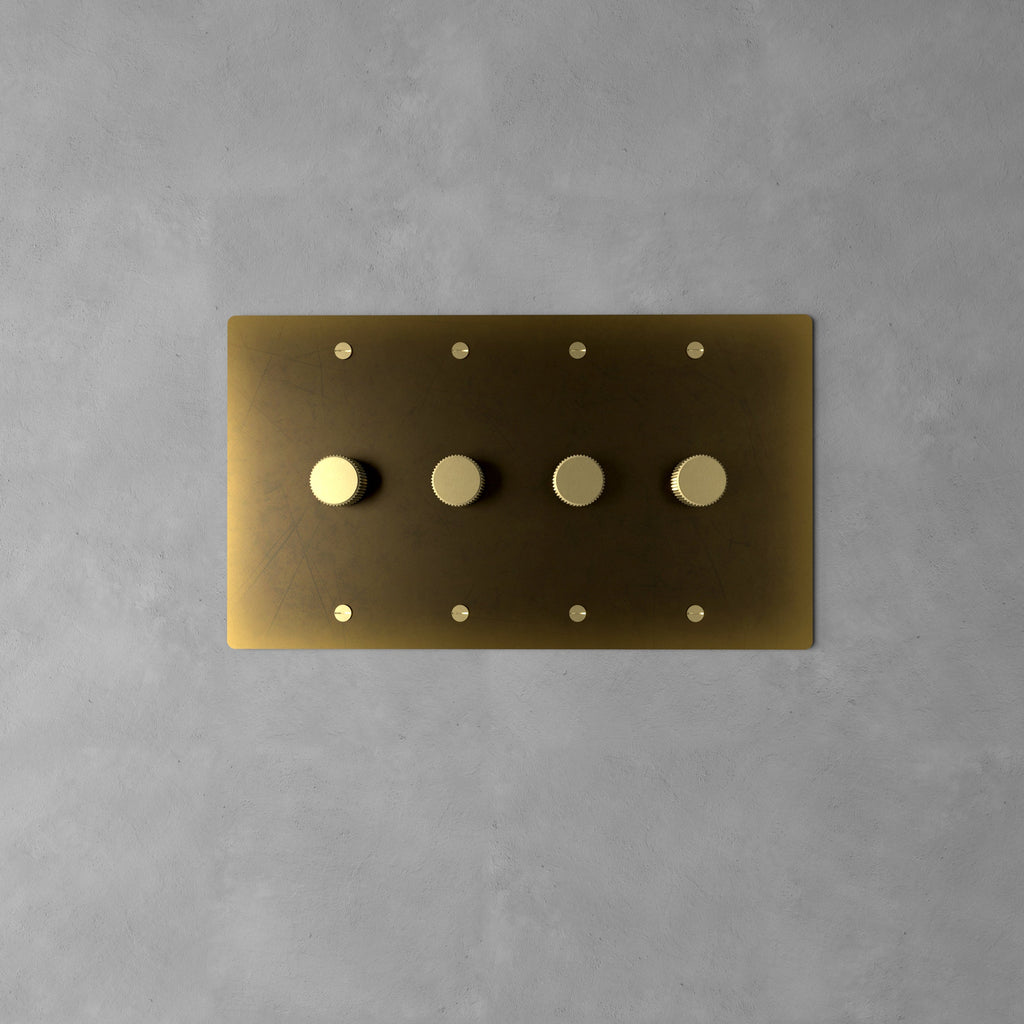 Interruttore Dimmer in Ottone