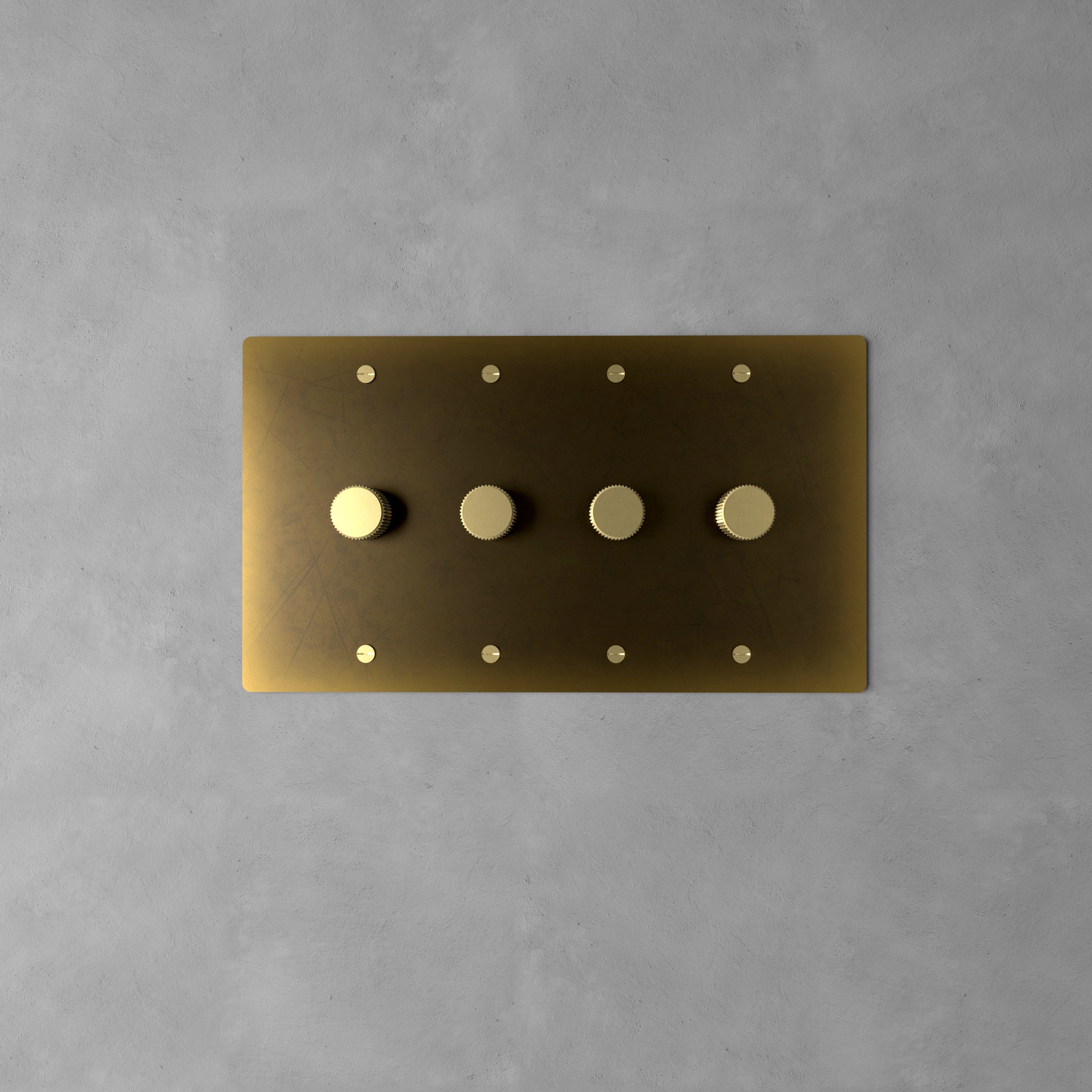 Interruttore Dimmer in Ottone