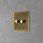 Interruttore Dimmer in Ottone
