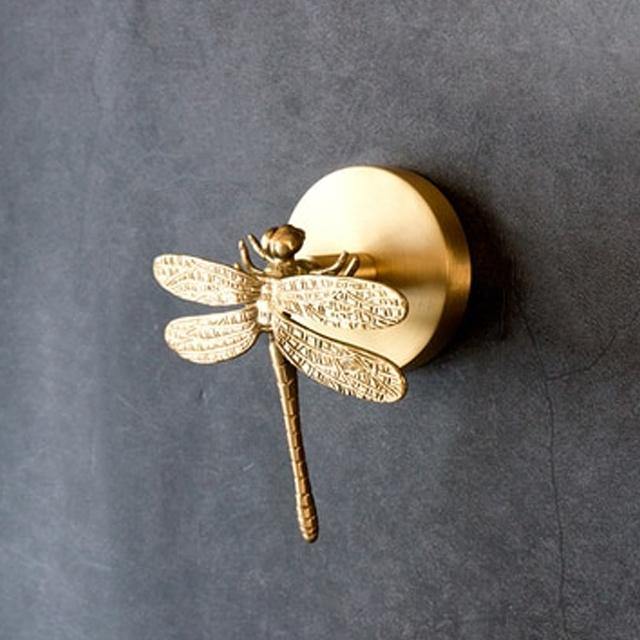 BRASSBEAST – Appendiabiti Decorativo in Ottone con Finitura Dorata