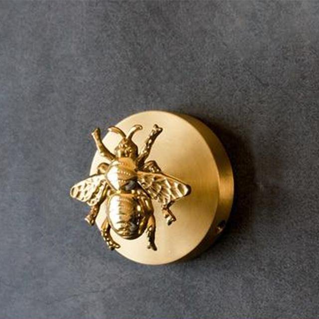 BRASSBEAST – Appendiabiti Decorativo in Ottone con Finitura Dorata