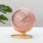 Buzzley – Orologio Alarm Analogico Retro con Movimento Silenzioso