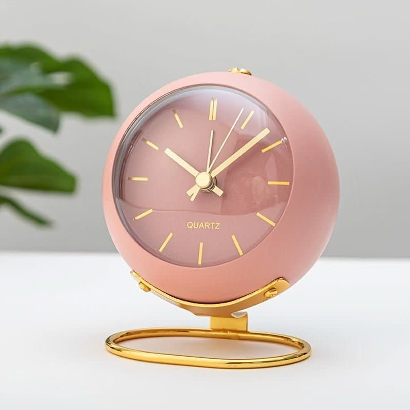 Buzzley – Orologio Alarm Analogico Retro con Movimento Silenzioso