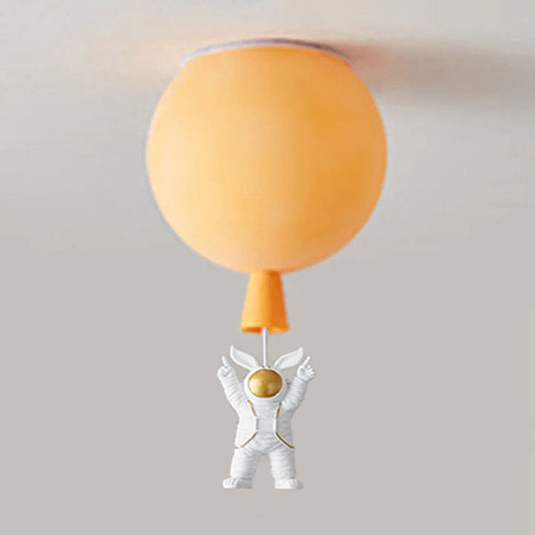 Lampada da soffitto LED Moderna Luna/Astronauti