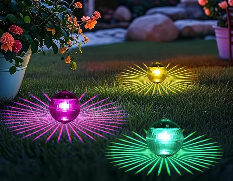 SOLAGLOW Lampada da Piscina Solare RGB Galleggiante
