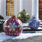 FestiGlow - pallone di Natale gonfiabile resistente alle intemperie per feste all'aperto