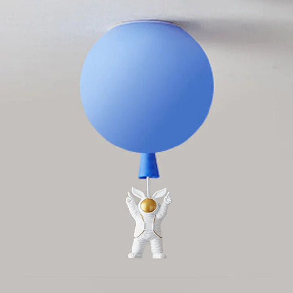 Lampada da soffitto LED Moderna Luna/Astronauti