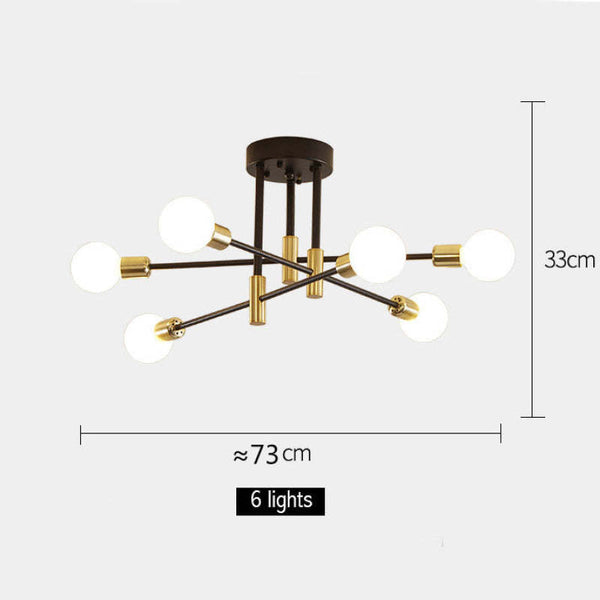 Lampadario in Vetro per il Soggiorno