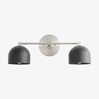 Applique da Parete in Ottone Chroma Dome per Bagno Moderno