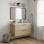 Applique da Parete in Ottone Chroma Dome per Bagno Moderno