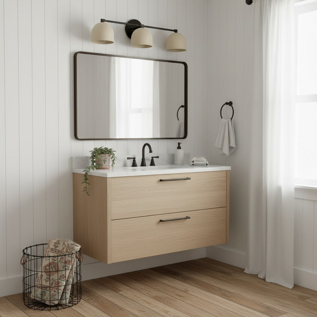 Applique da Parete in Ottone Chroma Dome per Bagno Moderno