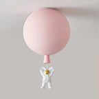 Lampada da soffitto LED Moderna Luna/Astronauti