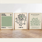 Keith Haring, Henri Matisse & Kusama