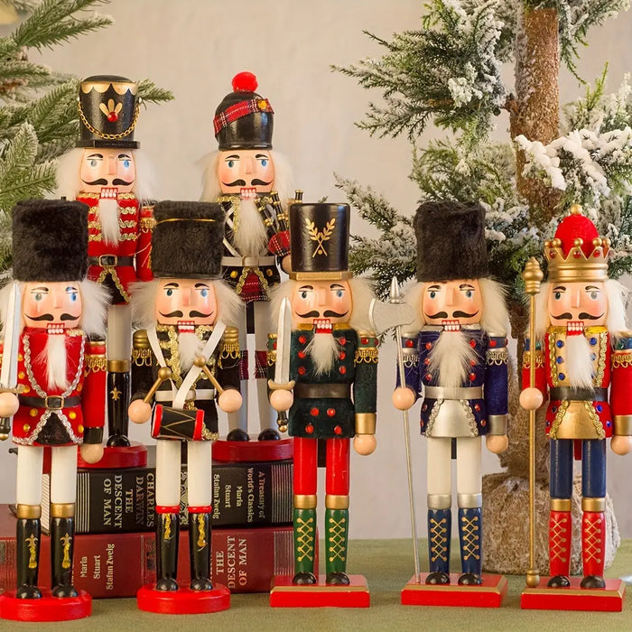 NutcrackerJoy - Figurina soldato Noci di Natale per un fascino natalizio senza tempo
