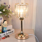 Lampada GlowGem - Lampada da tavolo LED in cristallo nordico