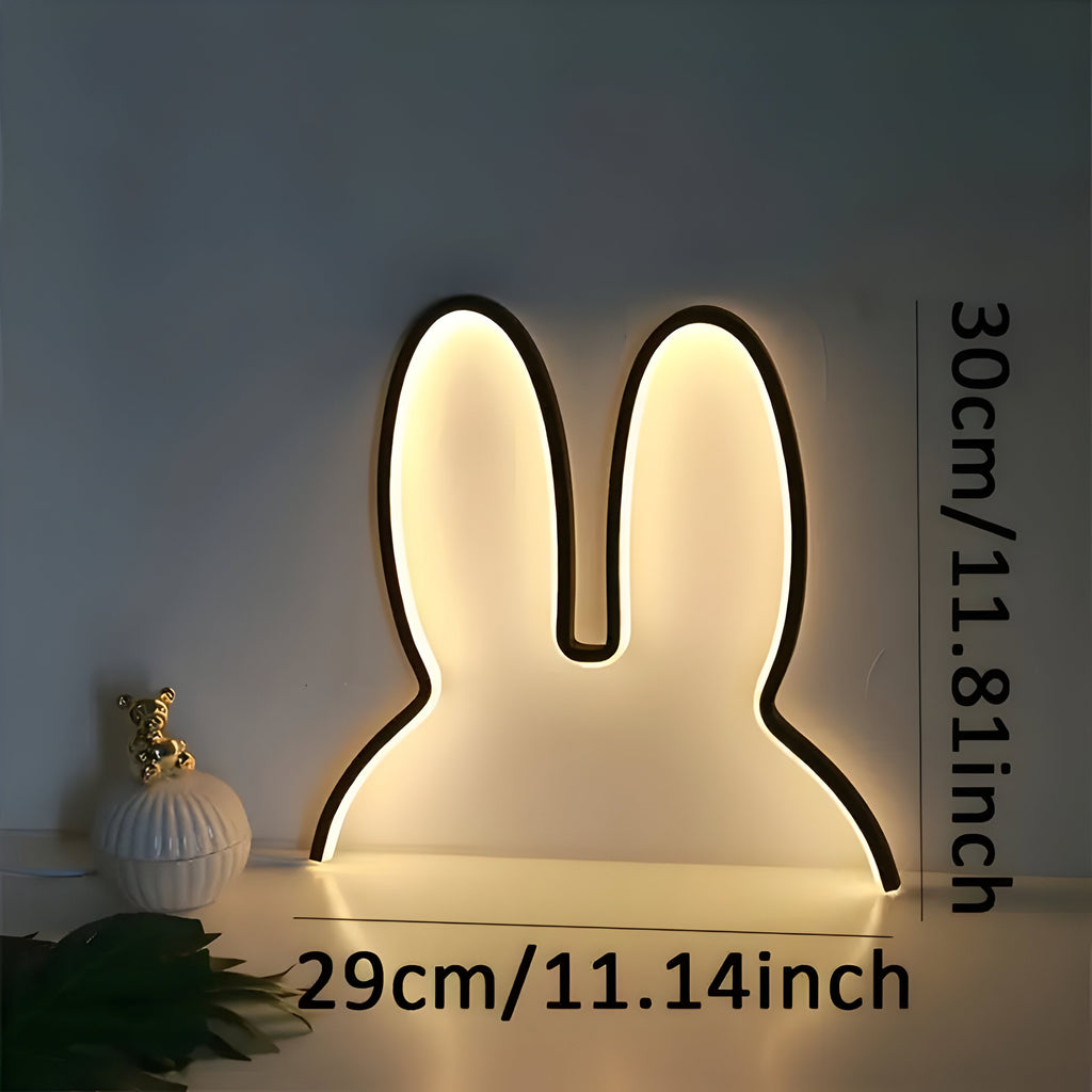 NeonHopper Light – Luce decorativa a LED neon a forma di coniglio