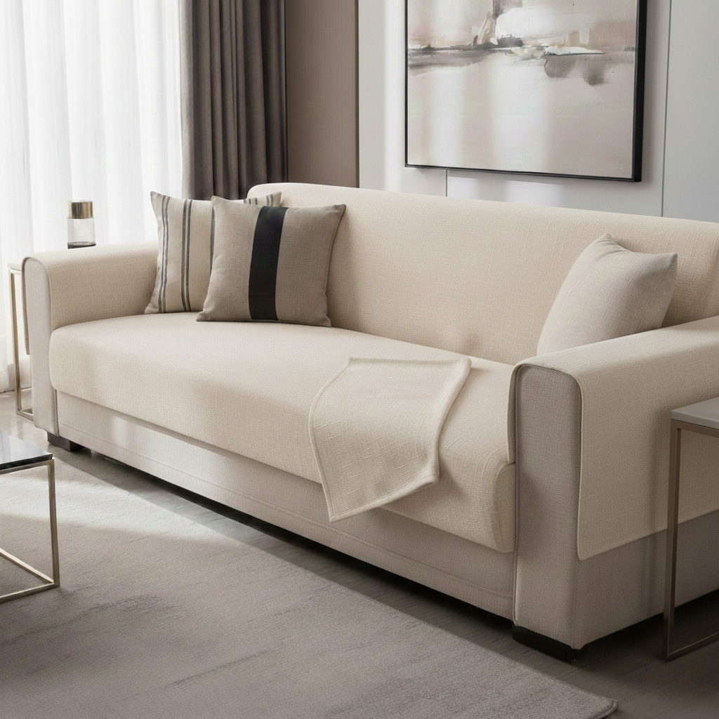 Copertura per Divano Universale di Lusso Design a Un Pezzo