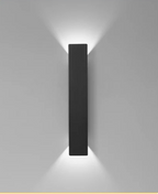 LumaShield Duo – Lampada da Parete LED Nera & Bianca