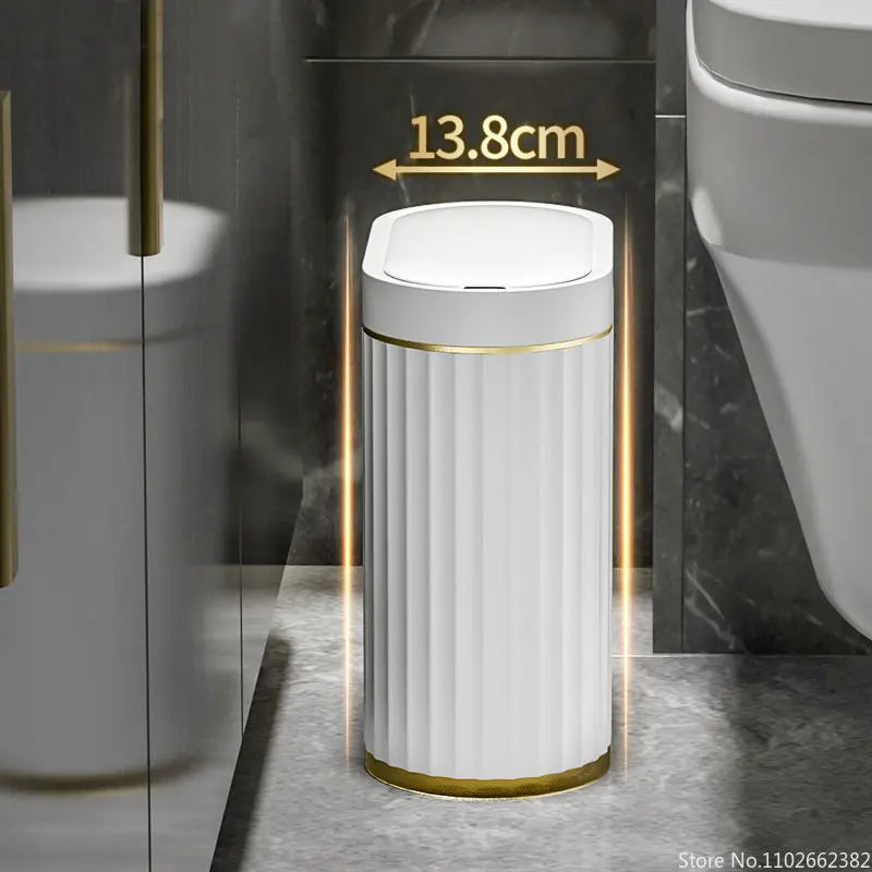 Cestino Sensoriale Smart Senza Contatto per Bagno Moderno
