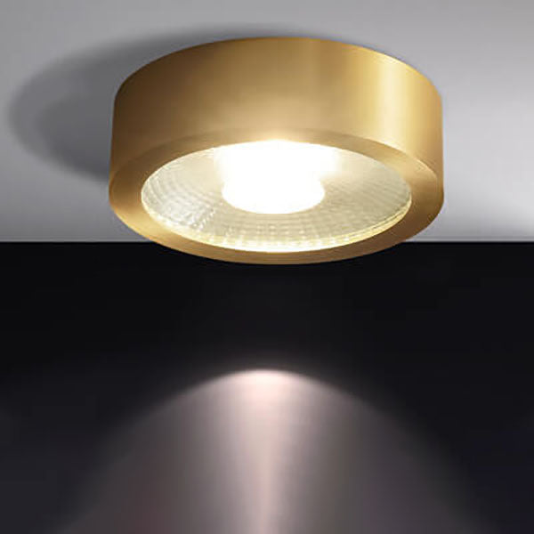 Luce a soffitto LED ultra-sottile in rame di lusso moderno per corridoio