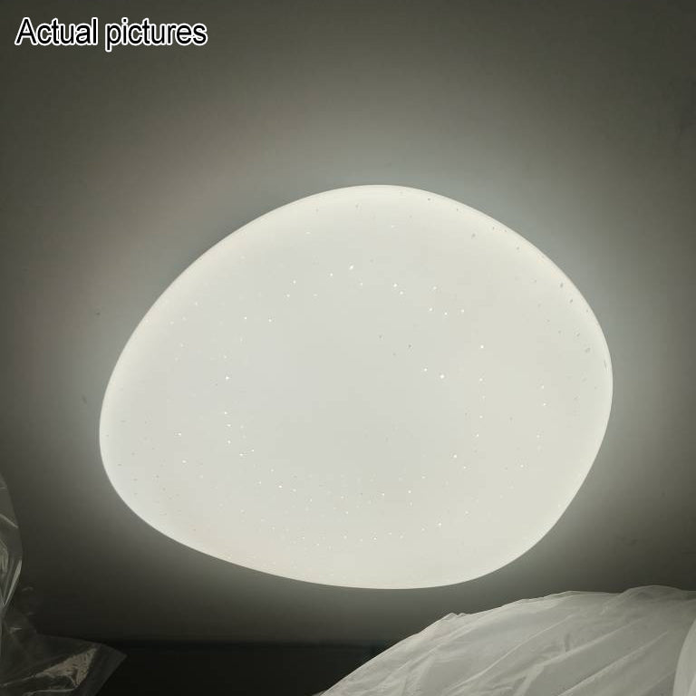 Moderna Luce da Soffitto LED con Effetto Pietra a Ciottoli