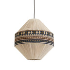 Lampada a sospensione Bohemien con Frange