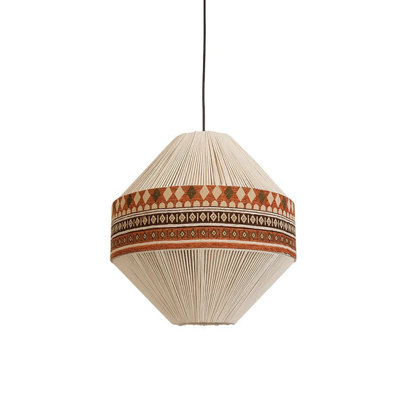 Lampada a sospensione Bohemien con Frange