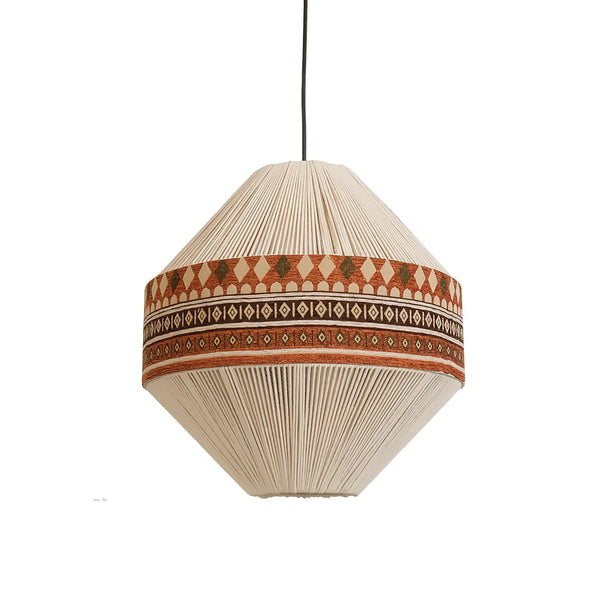 Lampada a sospensione Bohemien con Frange