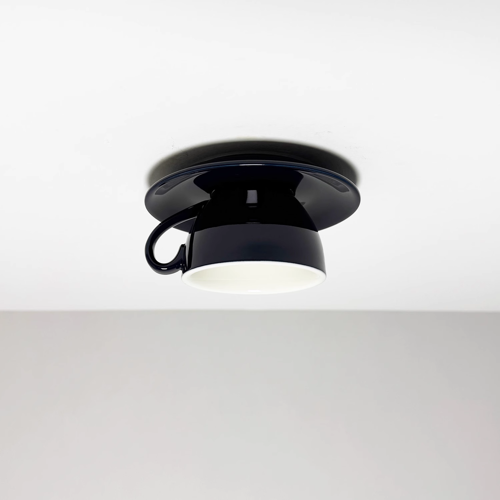Aria Moderno Tazze da Caffè in Ceramica Illuminazione da Soffitto