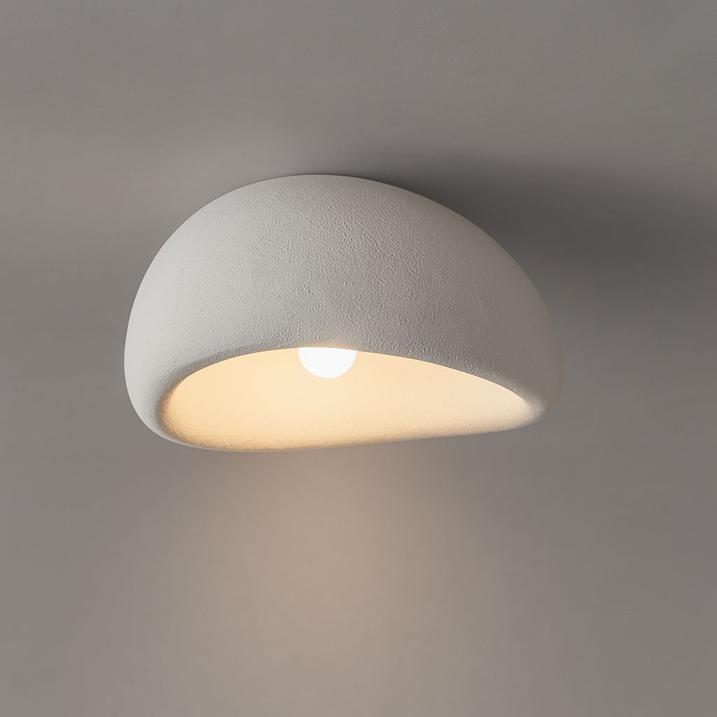 CALMLIGHT – Lampada da soffitto minimalista in resina per spazi sereni