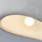 CALMLIGHT – Lampada da soffitto minimalista in resina per spazi sereni