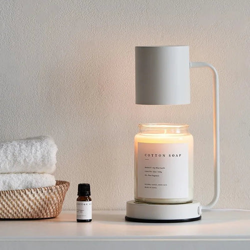 CALMWICK – Lampada Riscaldante per Candele Senza Fiamma per una Fragranza Sicura in Casa