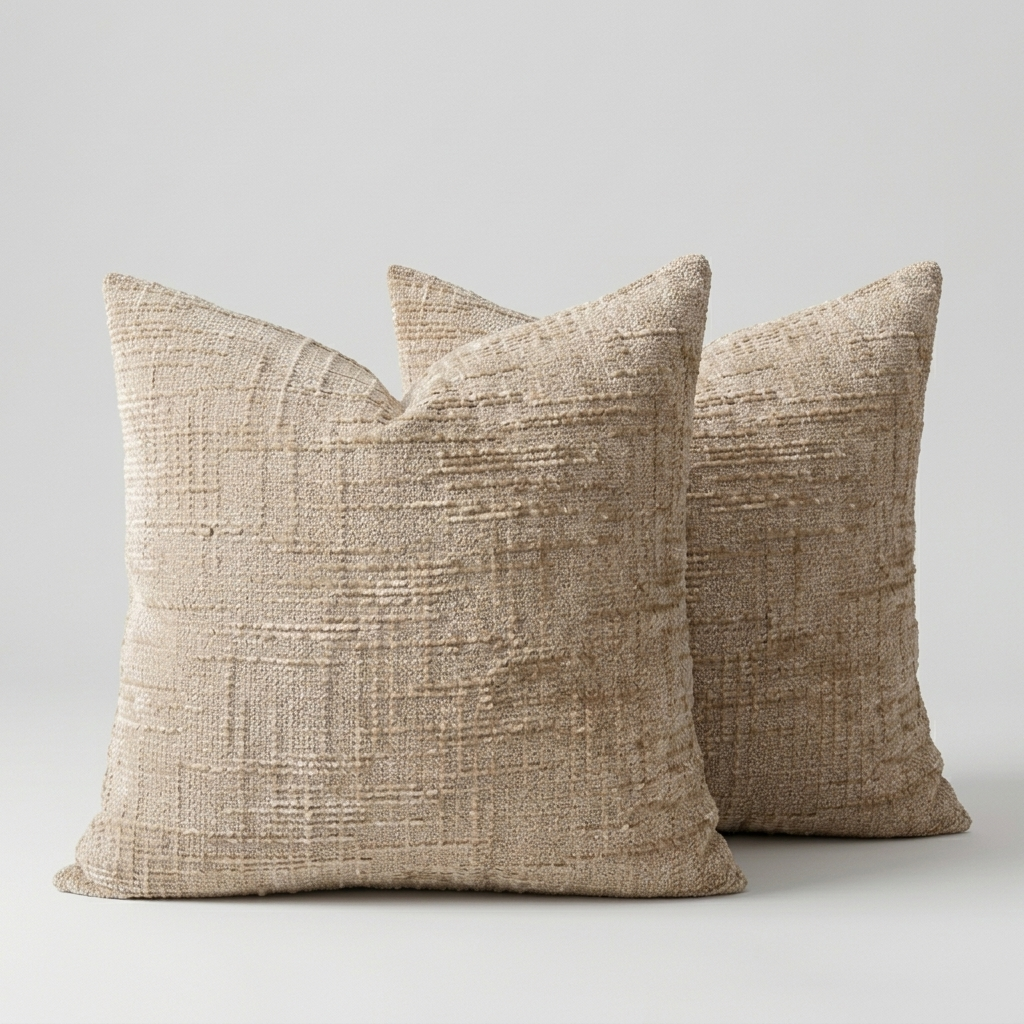 Cuscino Decorativo Moderno Morbido con Texture Elegante per Divano e Camera da Letto