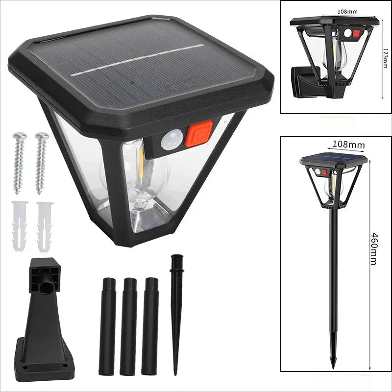 CAMPBEAM – Luce LED da Esterno con Sensore di Movimento Solare