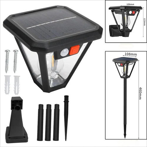 CAMPBEAM – Luce LED da Esterno con Sensore di Movimento Solare